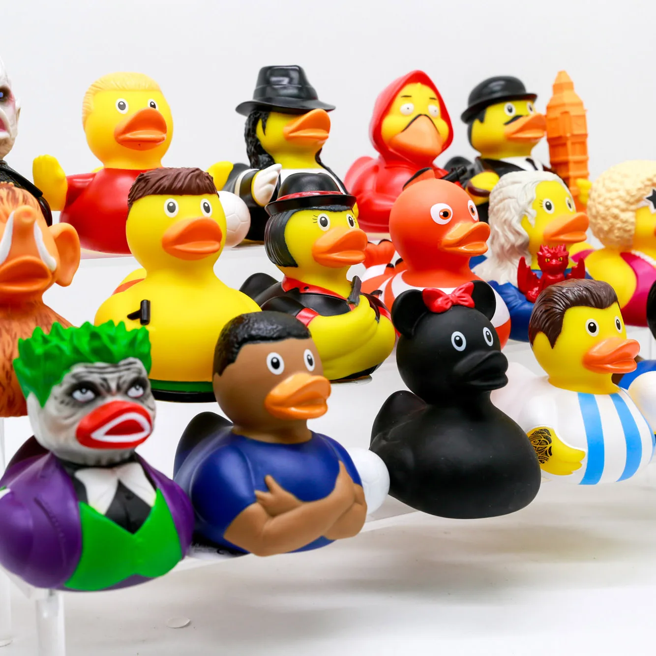 Vinyl Figure Blank - Actionfigur Spielzeug Gummiente Cosplay Anime-Film-Charaktere Sammlung