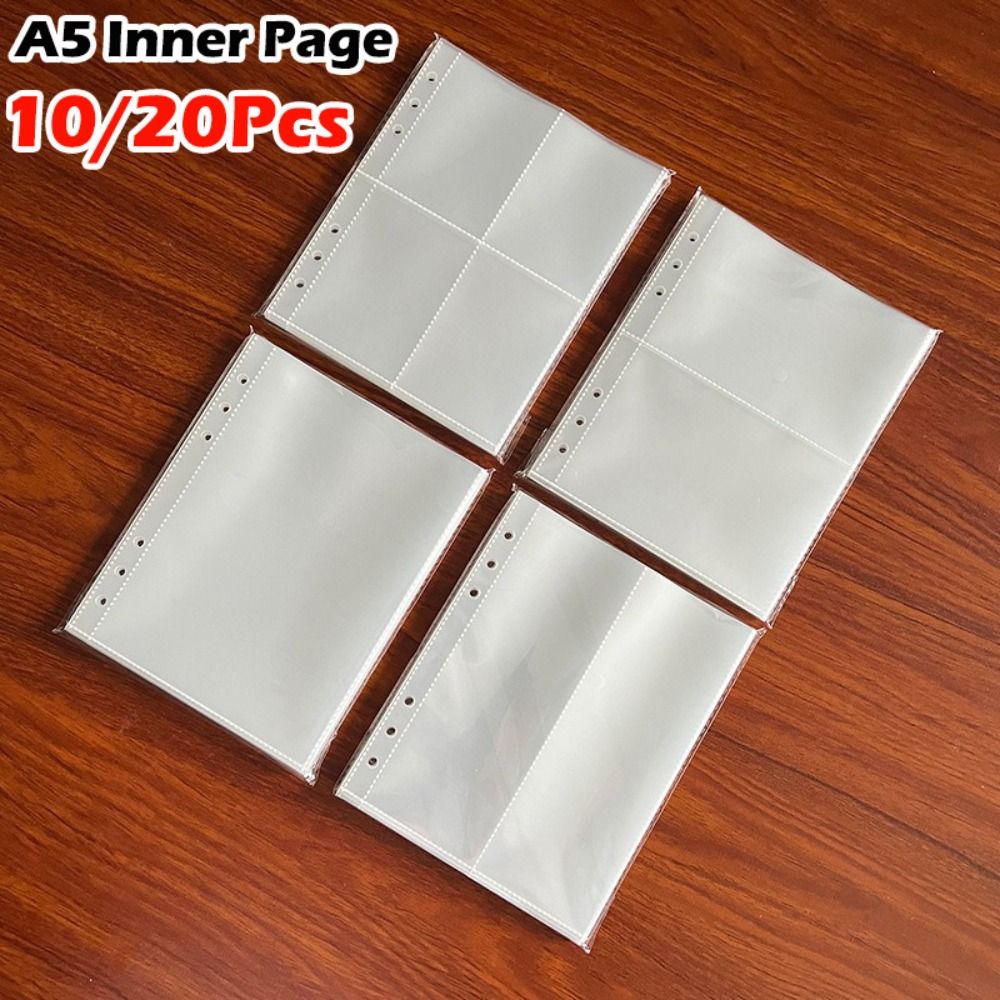 Card Penny Sleeve - Innenseiten-Kartenordner A5 Fotokartenordner Transparente PP Säurefreie