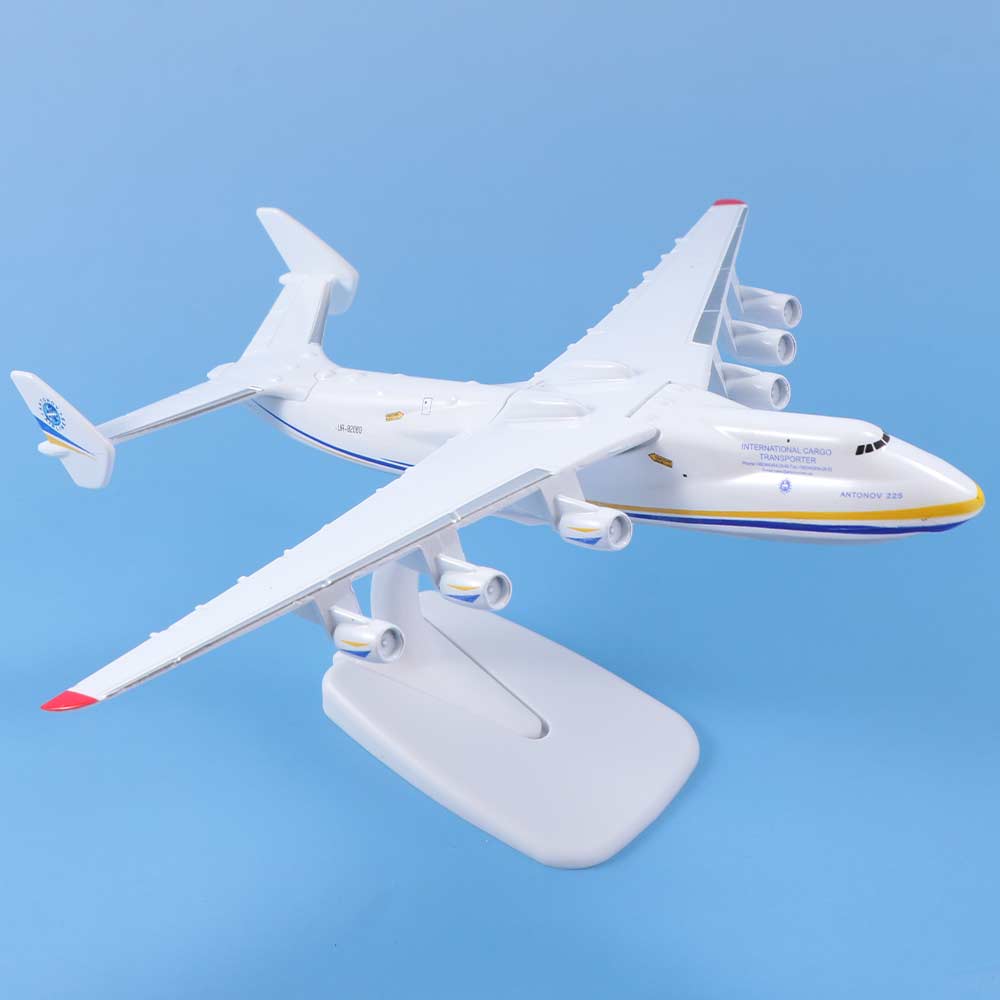 Model Airplane Plastic - Statisches Flugzeugmodell im Maßstab 1/400, AN225,