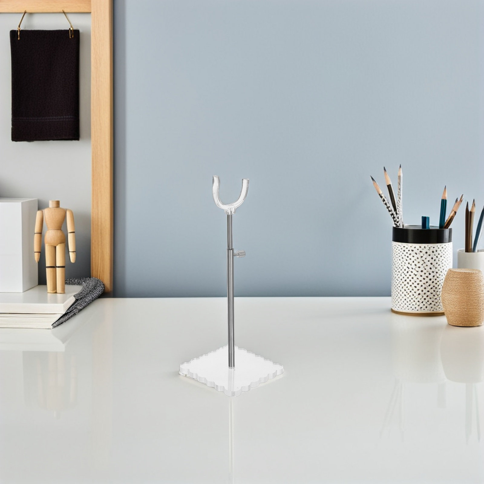 Action Figure Stand - 1 Set Acryl-Displayständer, höhenverstellbar 1,4-7 Zoll,