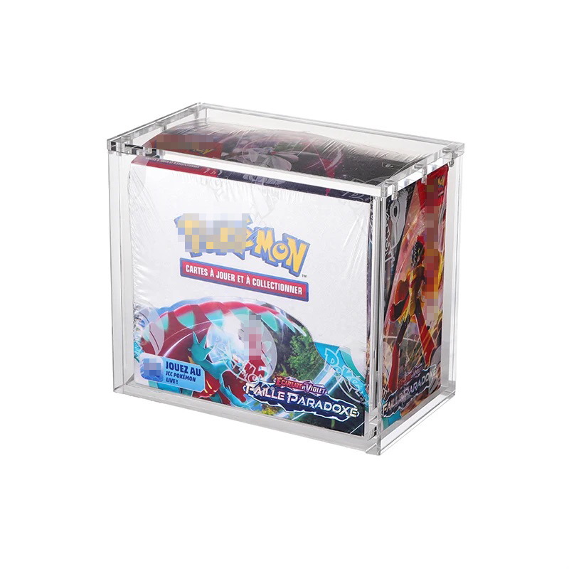 Display Case Acrylic - 99 % UV-Schutz, magnetisches, modernes Acryl-Etui-Display