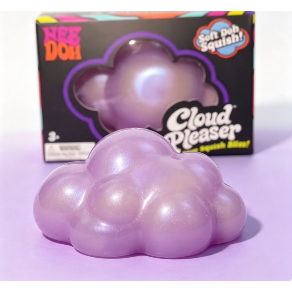 Fidget Cube Original - Needoh Cloud Pleaser Langsam aufsteigender Squishy-Stressabbau-Würfel,