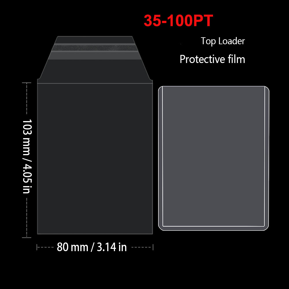 100 Stück wiederversiegelbare  – Card Penny Sleeve Bewertung und Preis