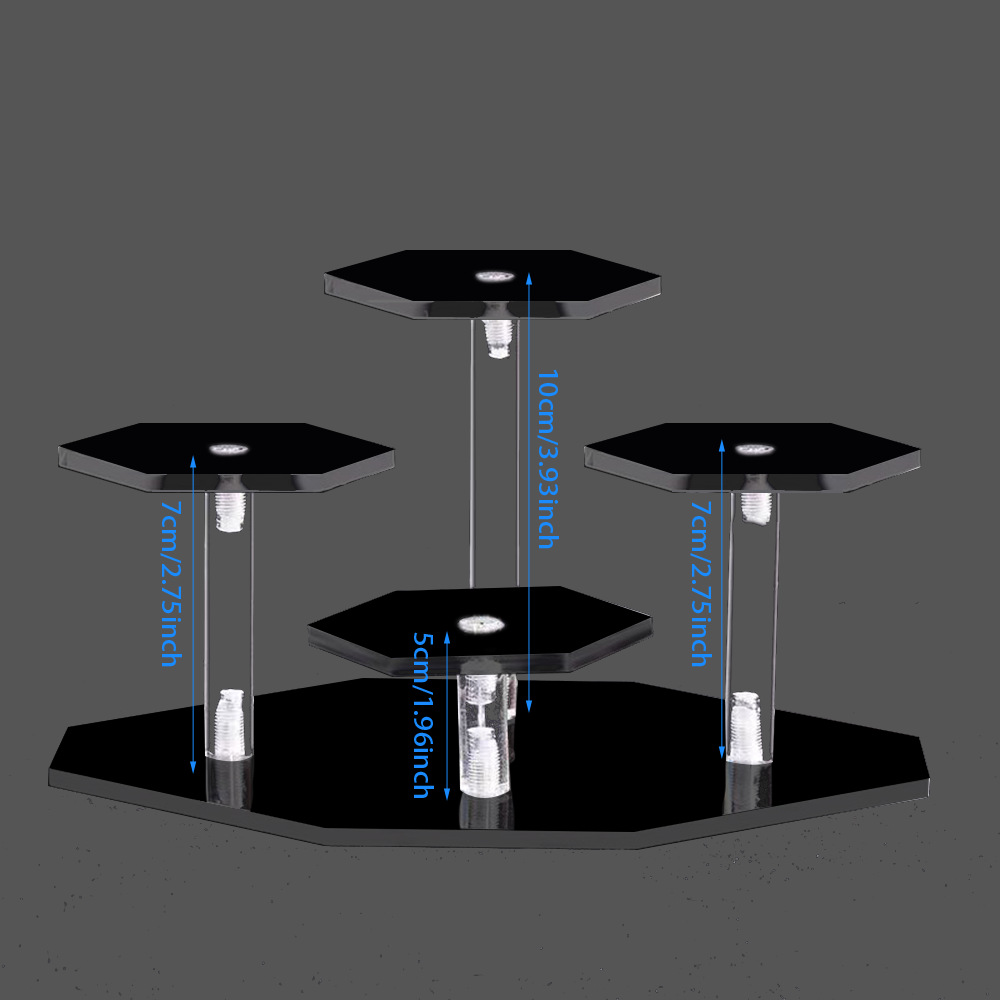 Mehrschichtiger Acryl-Ausstell – Pop Display Shelf Bewertung und Preis