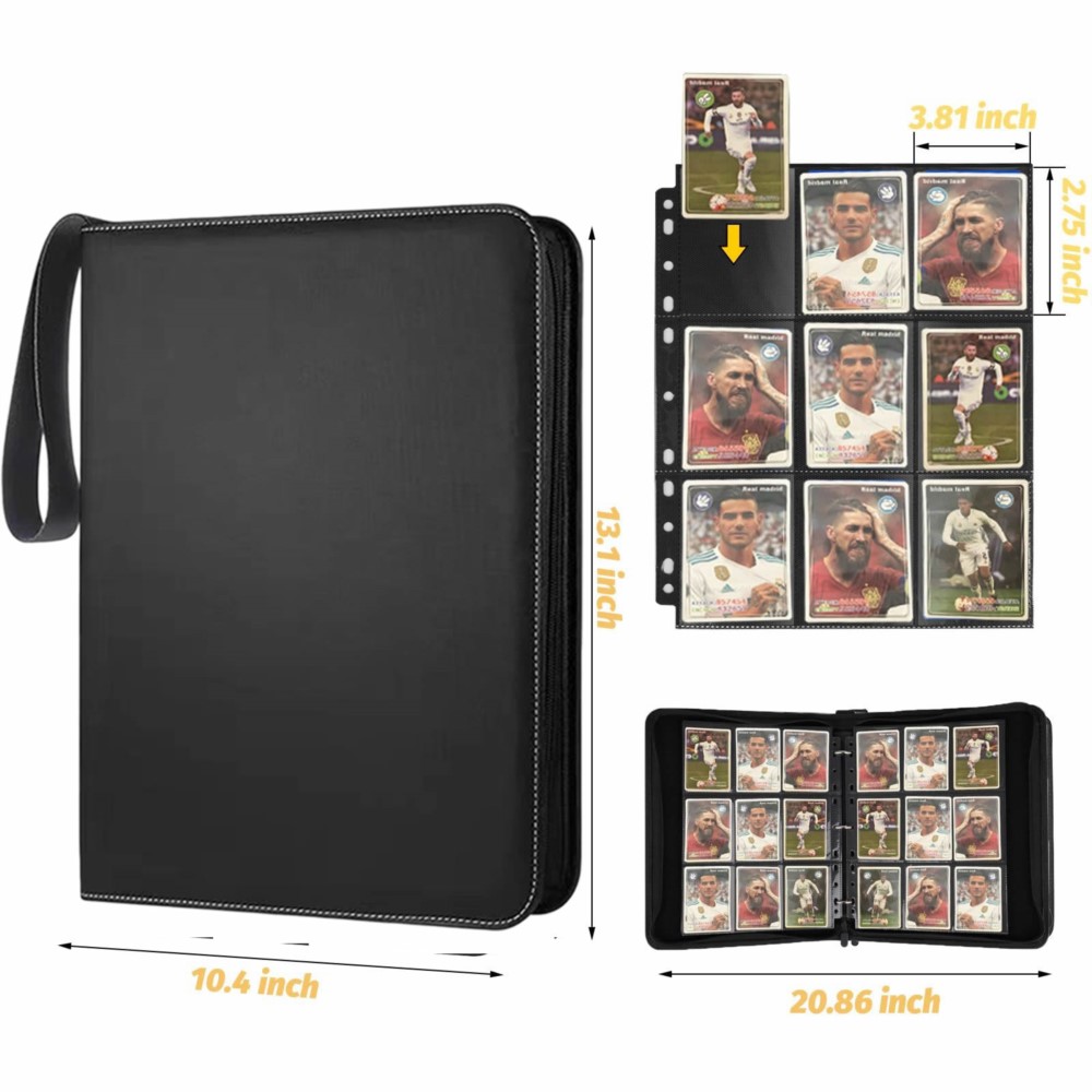 Kartenordner mit 9 Taschen, do – Trading Card Binder Bewertung und Preis
