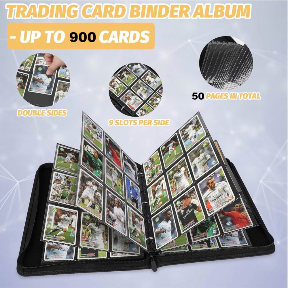 Kartenordner mit 9 Taschen, do – Trading Card Binder Bewertung und Preis
