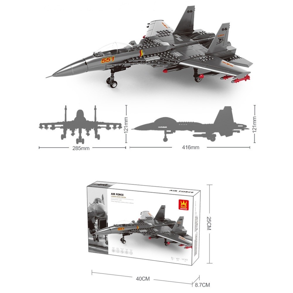 Großes Flugzeug-Bausteinmodell – Model Airplane Plastic Bewertung und Preis