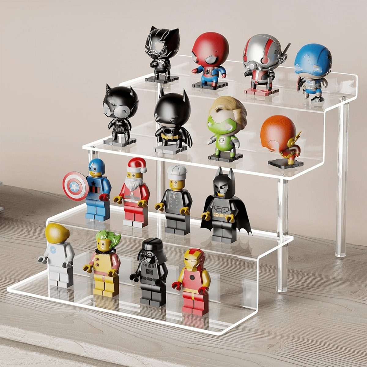 Acryl-Riser-Ausstellungsstände – Pop Display Shelf Bewertung und Preis