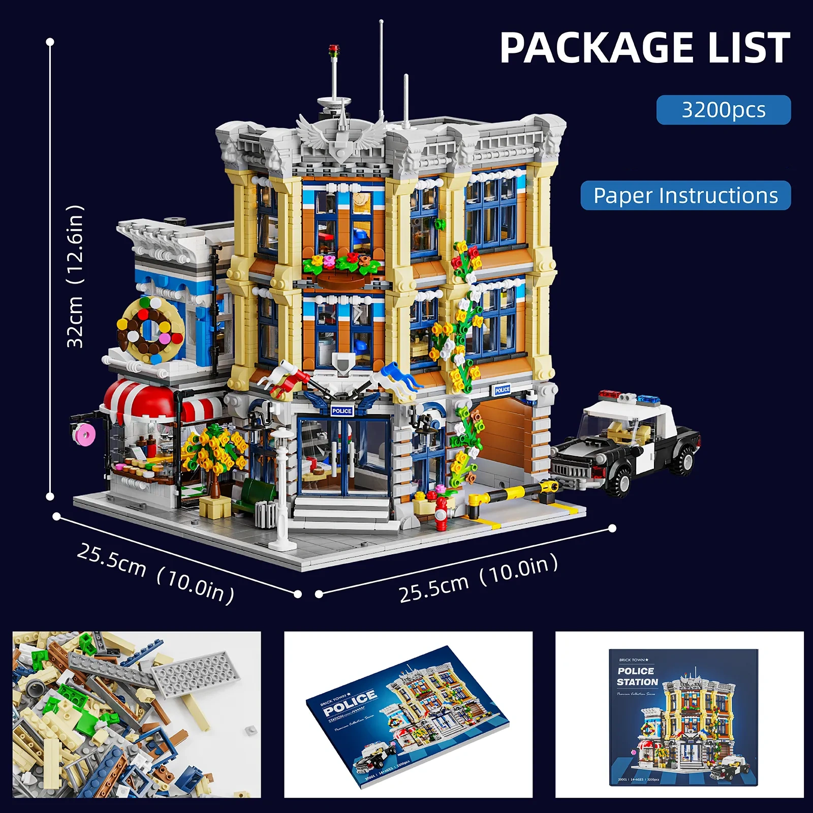 Stadt Polizeistation Haus Modu – Lego Set City Bewertung und Preis